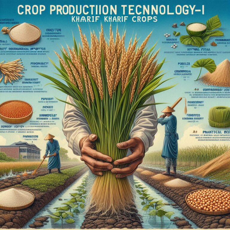 Crop Production Technology – I (Kharif Crops)