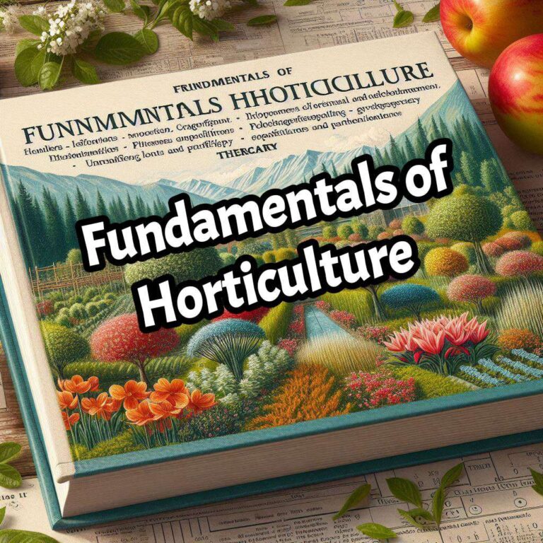 fundamentals of horticulture