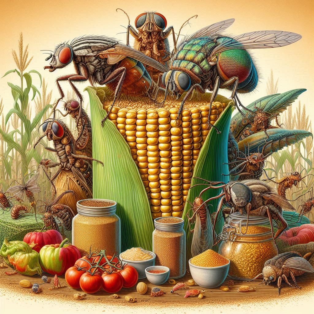 Pests of Crops and Stored Grain and their Management